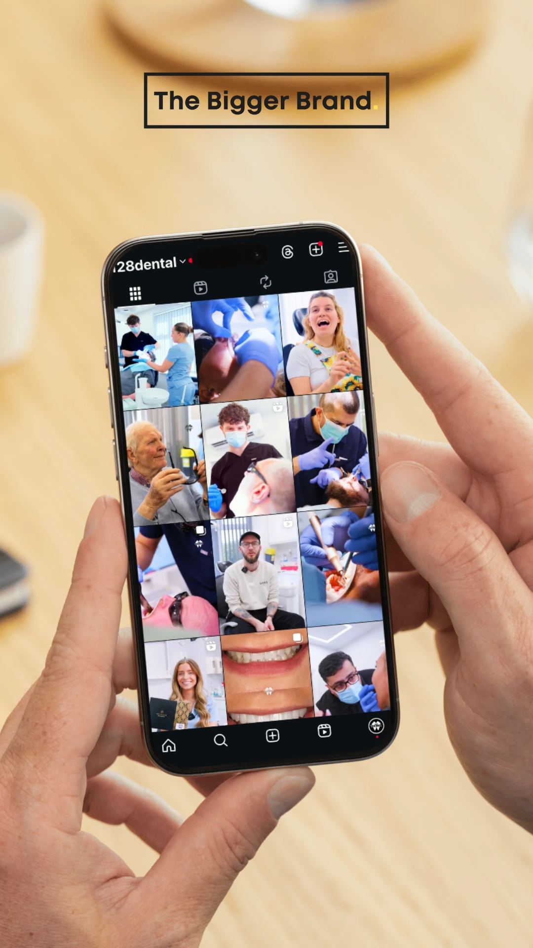 Social media management for 128 DENTAL.png