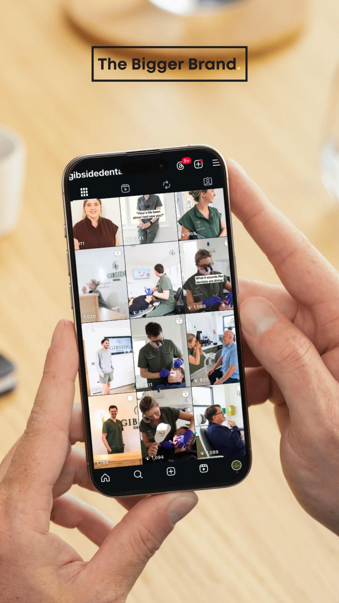 Social media management for GIBSIDE DENTAL