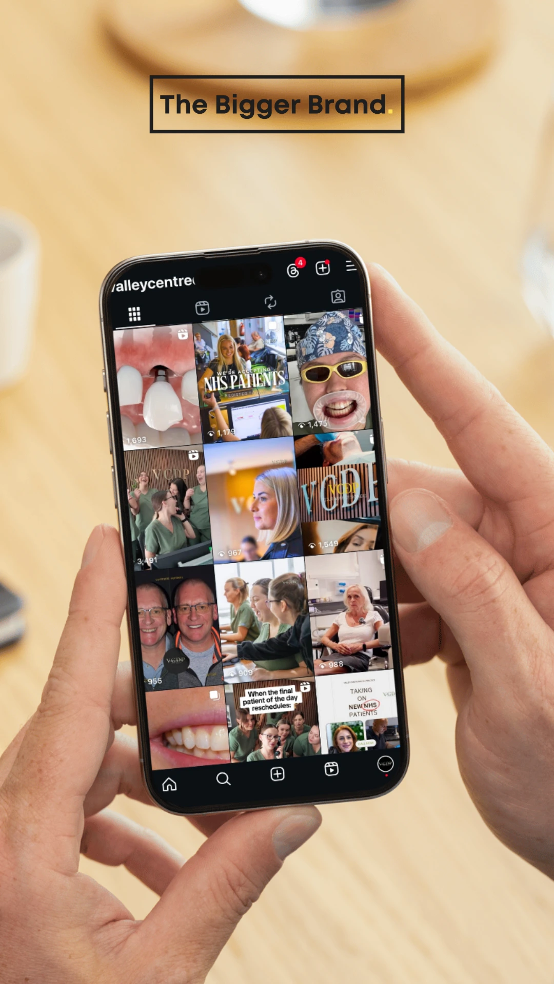 Social media management for VELLEY CENTRE DENTAL